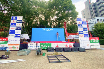 イベント施工の様子3